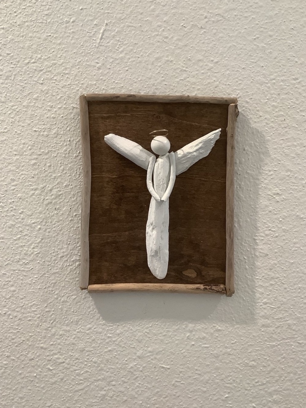 Driftwood Art , Driftwood Angel, Driftwood Angel Wall Art, Angel Wall Art - Picture 5 of 5